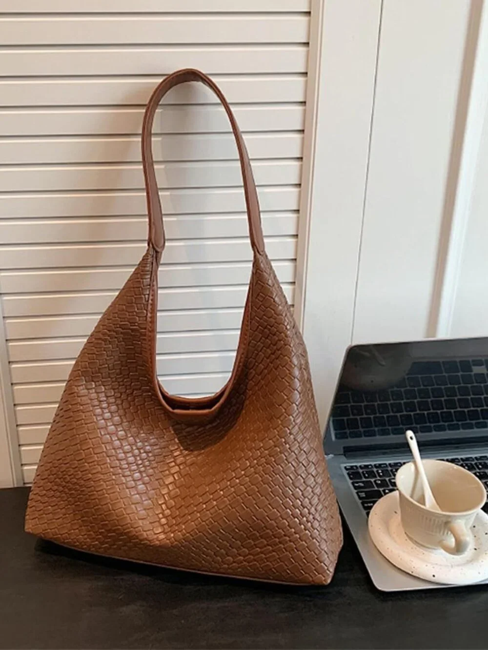 2026 Leather Tote Bag for Women Top-handle Shoulder Bag, Hobo Bags Large Capacit - Picture 4 of 6